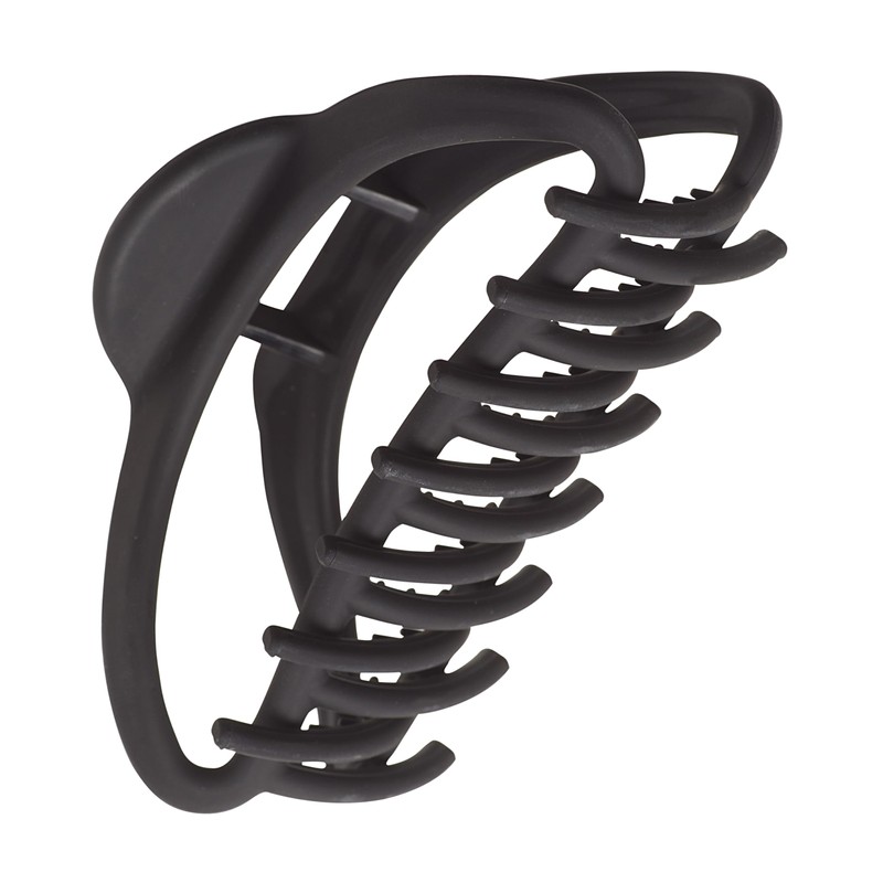 Goody Forever SlideProof Claw Clip - Black, Extra-Large, 3X Stronger,