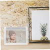 Table Photo Album Holder Transparent Photo Book for Desk Photo
