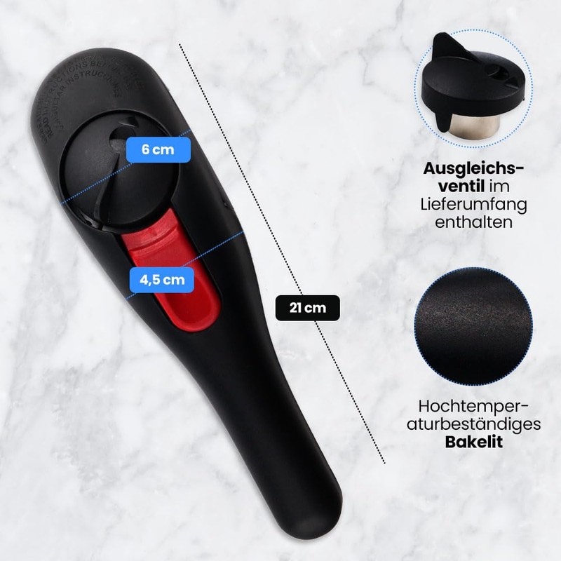 Anakel Home Top Handle & Counterbalance Valve Replacement Kit Compatible