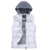 CorBuyit Women's Outdoor Winter Puffer Vest, Sleeveless Jacket with Padded