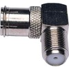CESS - Conector F-Jack coaxial de ángulo recto a F-Quick