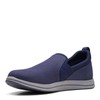 Clarks Breeze Bali - Mocasines Planos para Mujer, Dark Navy