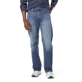 Levi Strauss Signature Gold Men's Loose Fit Jeans, Rolling Dune, 36Wx30L