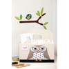 3 Sprouts Baby Nappy Caddy Organiser Basket for Children's Room,