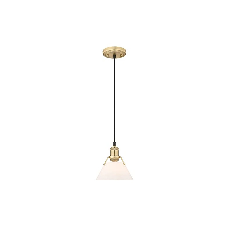 Golden Lighting Orwell 1-Light Mini Pendant in Brushed Champagne Bronze