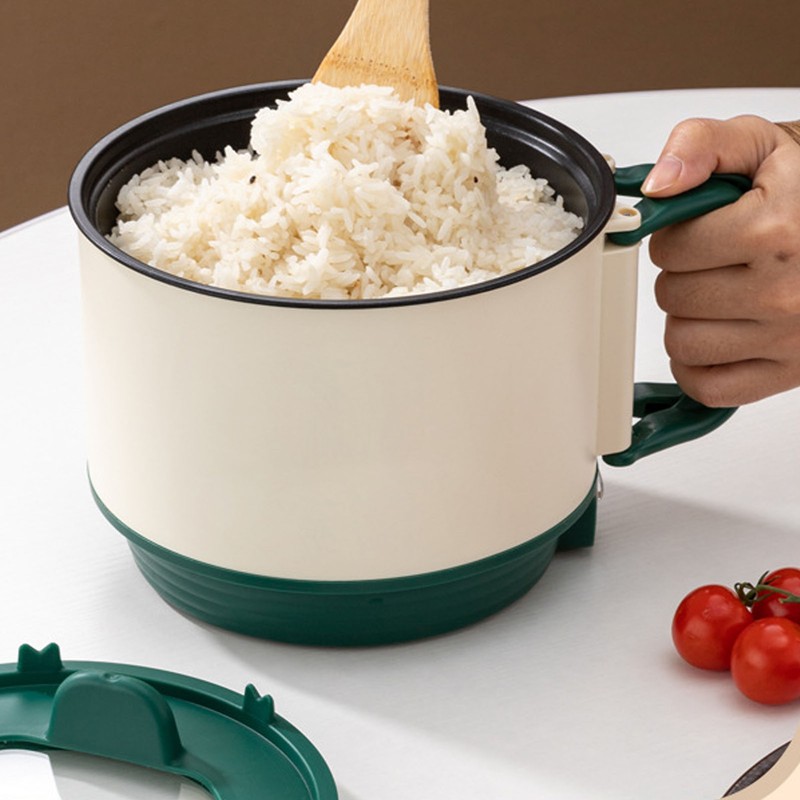 Foldable Electric Pot Portable Prevent Sticking Rapid Heating Multifunctional Cooker
