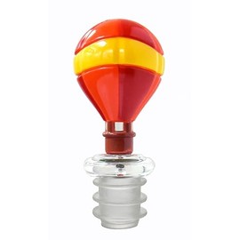 Prodyne - Tapón acrílico para botella de globo de aire caliente, color naranja