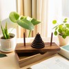 Tower of Hanoi 9 Rings Wooden Puzzle Brain Teaser Logic