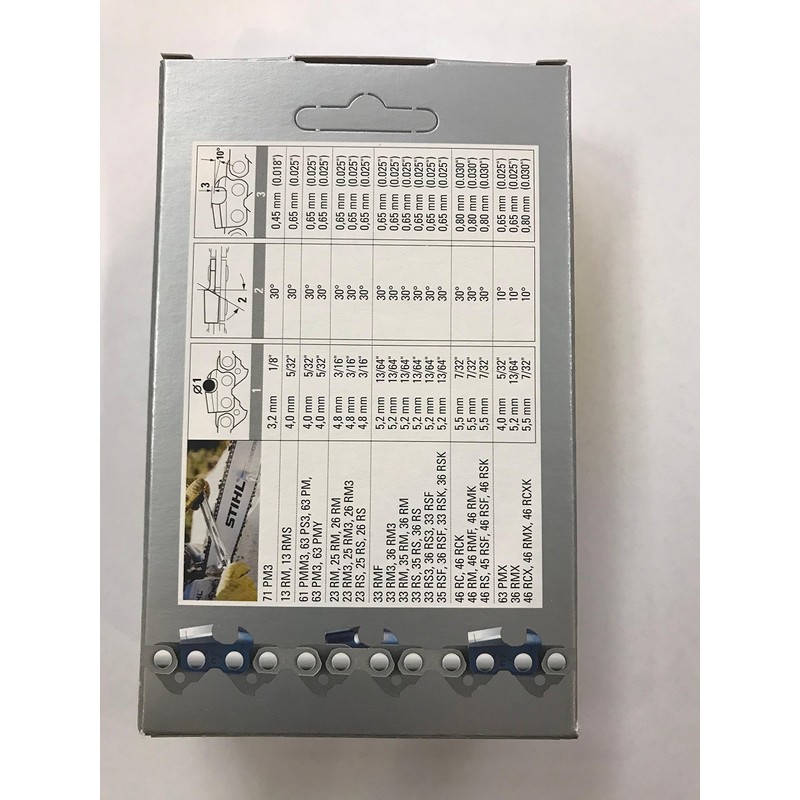 36RM Stihl OEM 3/8 .063 84DL Chain