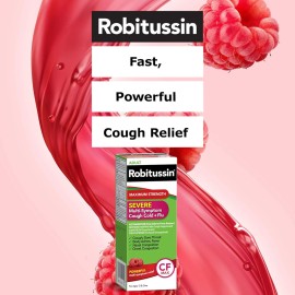 Robitussin CF Max Severe Multi-Symptom Cold & Flu Relief  8oz