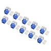 50PCS RJ45 Cat5e Unshielded Network Module 180 Degree Punch Free