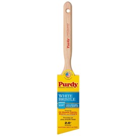 Purdy 144116420 White Bristle Series Extra Oregon Angular Trim Paint Brush, 2 inch