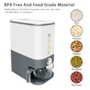 Lenwi 22-25 Lbs Rice Dispenser, Large Cereal Dry Food Storage