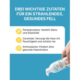 Japan Premium Pet Cat & Dog Shampoo Sensitive Dog Shampoo with Reduced Acidity pH 5.5 Moisturising Cat Shampoo Long Hair Dog Shampoo for Shiny Fur 250 ml