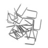 Gardner Bender MS-500BX Metal Cable Staple, ½", Secures: Romex Wire