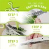5-Blade Stainless Steel Herb Scissors for Kitchen Food Prep –