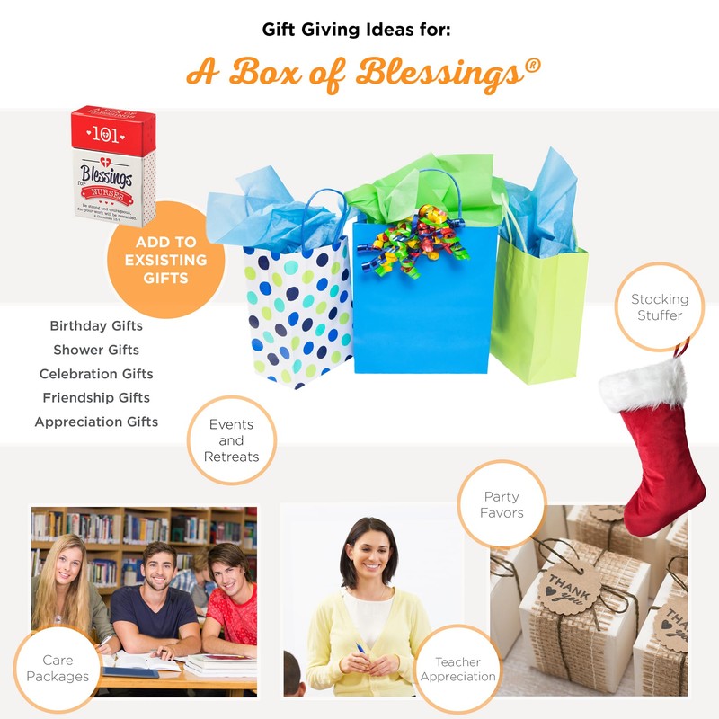 101 Blessings for Nurses, Inspirational Scripture Cards to Keep or