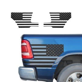Linskip Pair Side Bed Panel Vinyl Decal Sticker Compatible with 2018-2025 Dodge RAM 1500, Precut Sticker for RAM 1500 Accessories