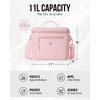 Insulated Lunch Box Bag Women Girls - Waterproof Leakproof Lightweight