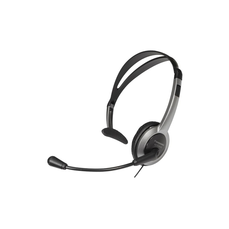 Panasonic KX-TCA430 Comfort-Fit, Foldable Headset with Flexible Noise-Cancelling Microphone and