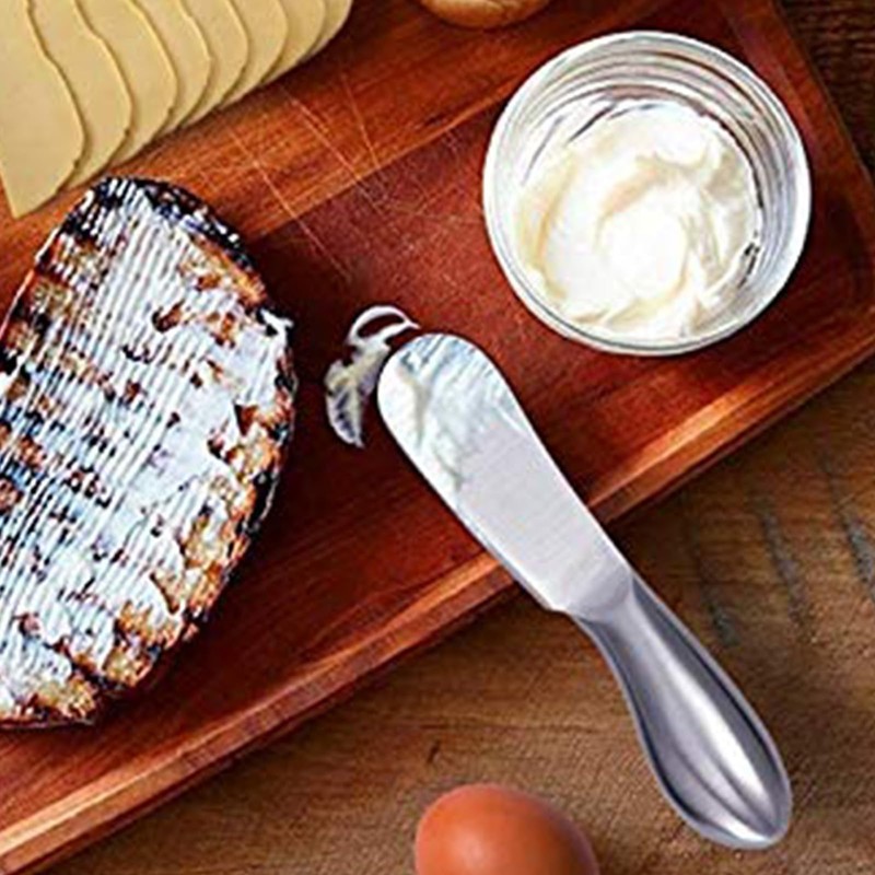 Butter Spreader Cheese Spreader Stainless Steel Easy Spread with Ergonomic