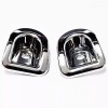 Mustang UPR 4pc CHROME Door Lock Knob Kit Compatible w/