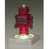 39 piece Crystal puzzle tin robot Red