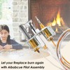 Aibabcue 4021-732 Natural Gas Pilot Assembly Kits for Heat N