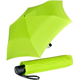 Doppler Mini Zero Magic Pocket Umbrella with Automatic Open/Close, Lime punch