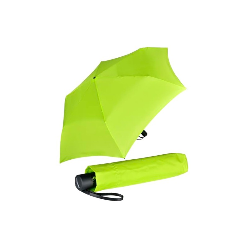 Doppler Mini Zero Magic Pocket Umbrella with Automatic Open/Close, Lime