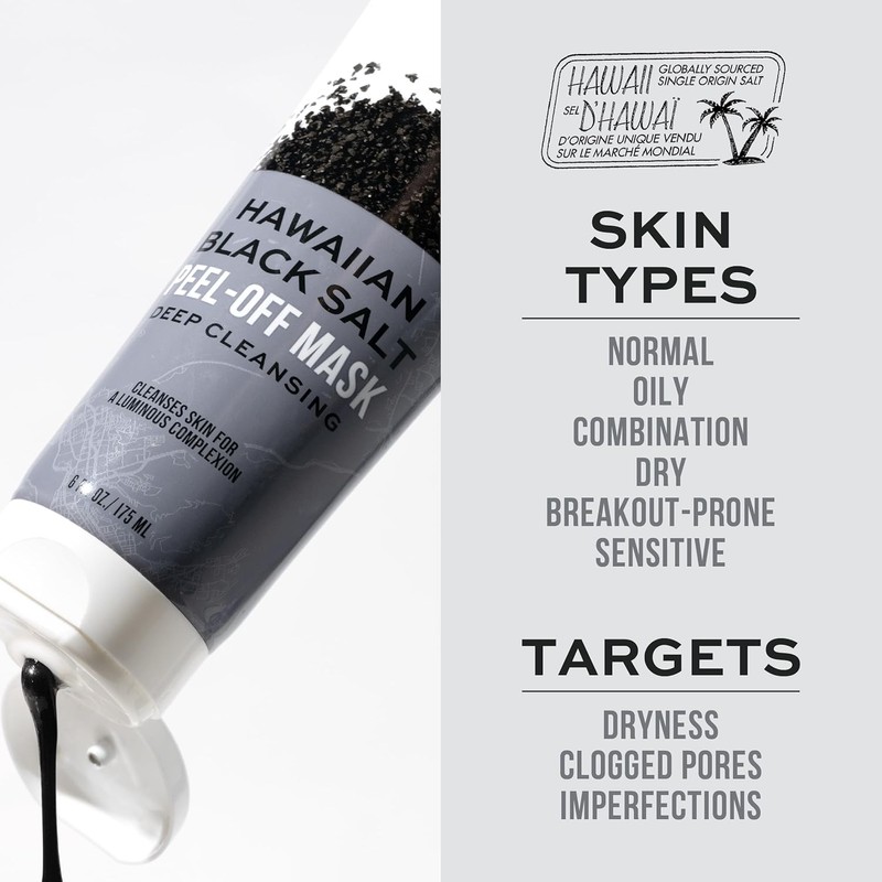 Freeman Exotic Blend Hawaiian Black Salt Peel Off Facial Mask