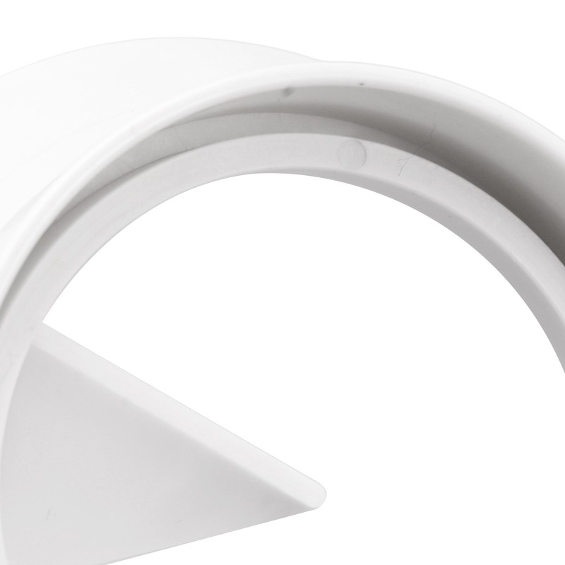 Rotary Powder Disperser Splashproof PC Plastic Powder Distributor Dosing Ring