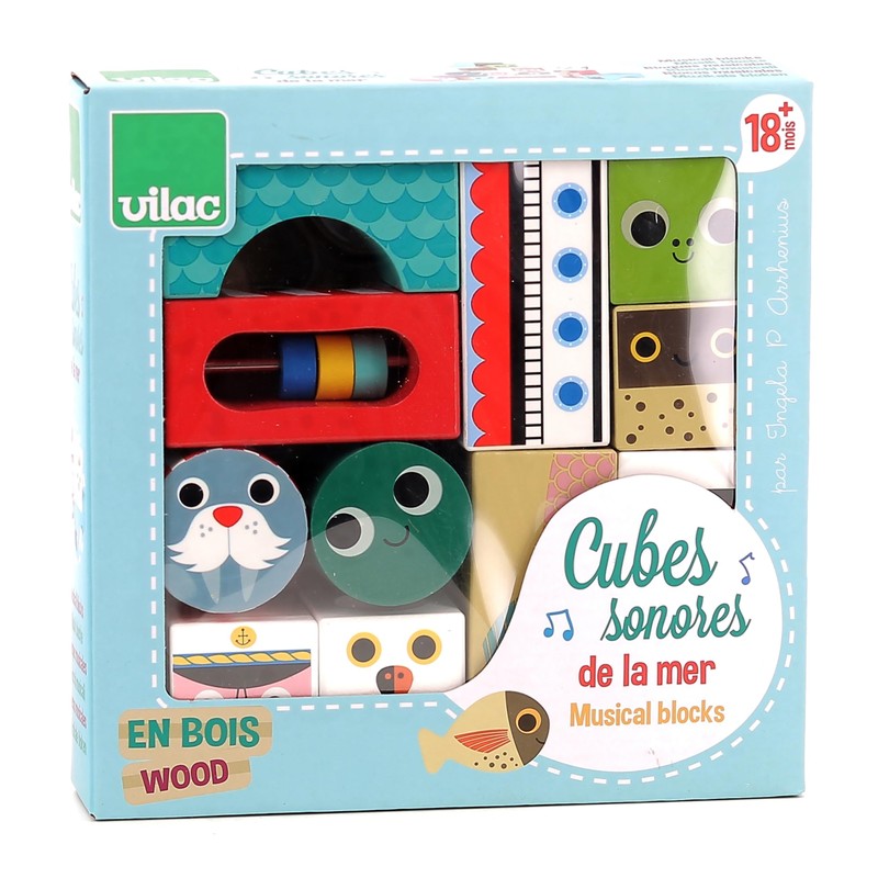 Vilac vilac7718 Sea Musical Blocks