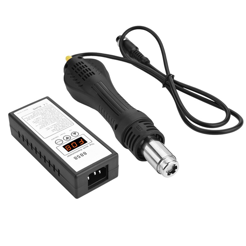 8858 Intelligent LED Digital Hot Air Gun Heat Gun Rework