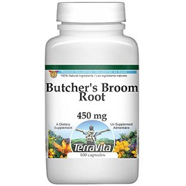 Butcher's Broom Root - 450 mg (100 Capsules, ZIN: 510880)