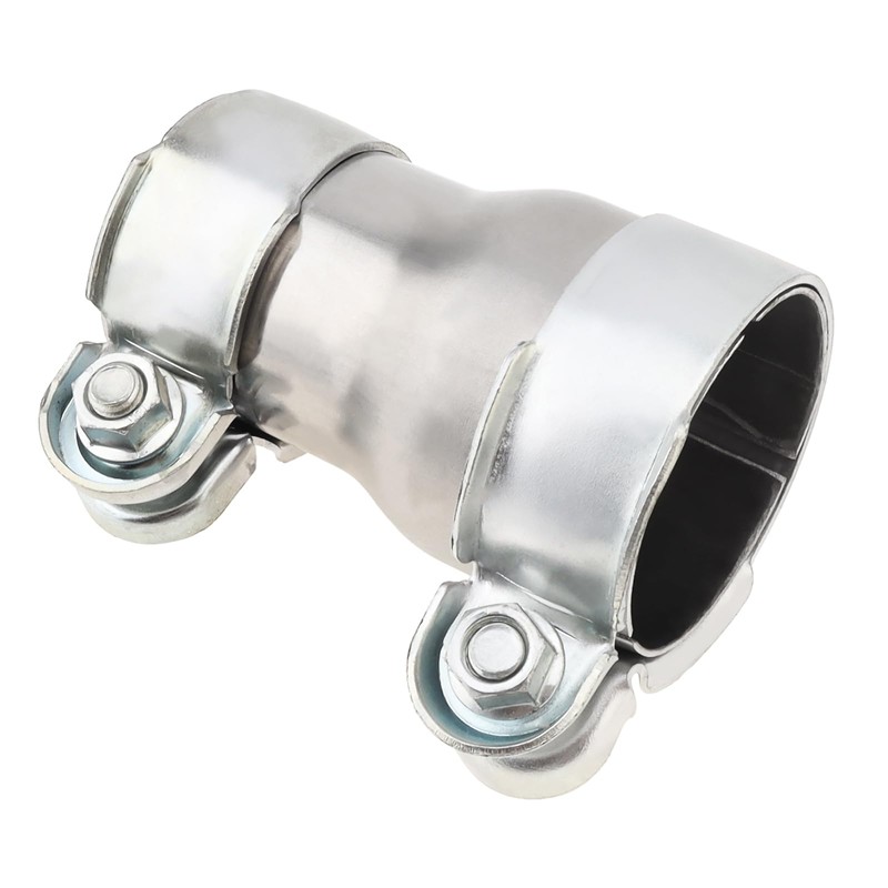ePathChina 2 to 2.5 Inch Double Clamp Reducing Pipe Exhaust