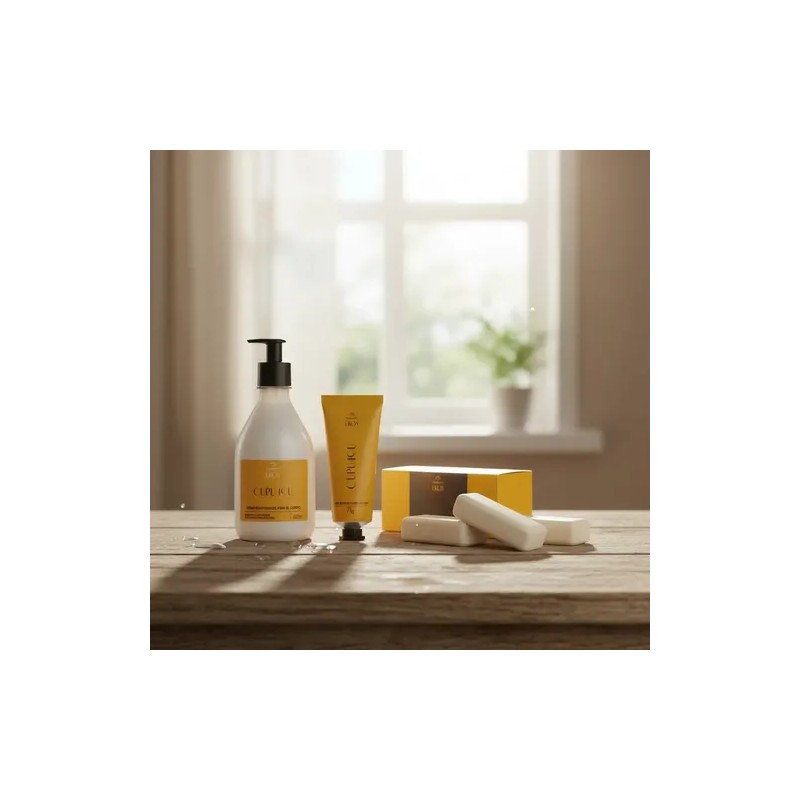 Kit Natura Ekos Cupuacu: Crema Corporal Y Manos Con Jabones