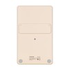 UNIONE Pocket & Desktop Beige Calculator with a Bright LCD,