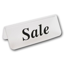 Acrylic Sign Countertop Signs Store Sign Message Signs " SALE " Signs 3"W