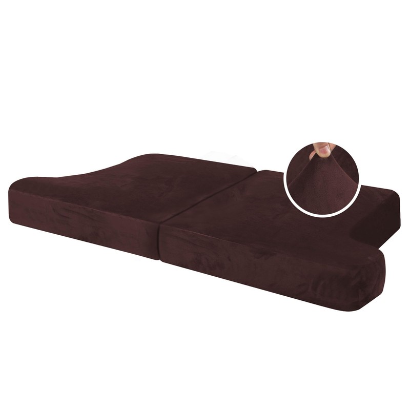 H.VERSAILTEX Stretch Velvet 2 Piece T Cushion Sofa Slipcovers -