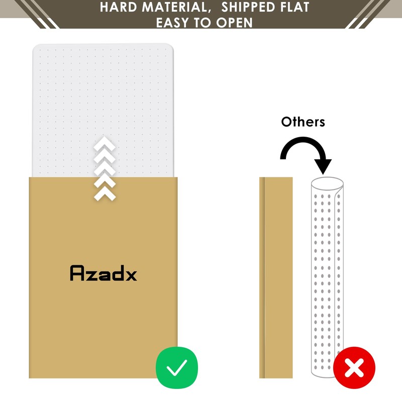 Azadx Heavy Duty Office Chair Mat for Carpet 32" x