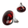 2 Pack 275W Infrared Heat Bulbs Red Heat Lamp Glass