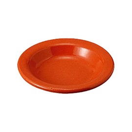 Yamashita Kogei 789723861 Pottery Plate, For Half Persons, 6.3 x 1.2 inches (16 x 3 cm)