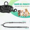 SlowTon Dog Leads for 2 Dogs, Adjustable Double Lead for