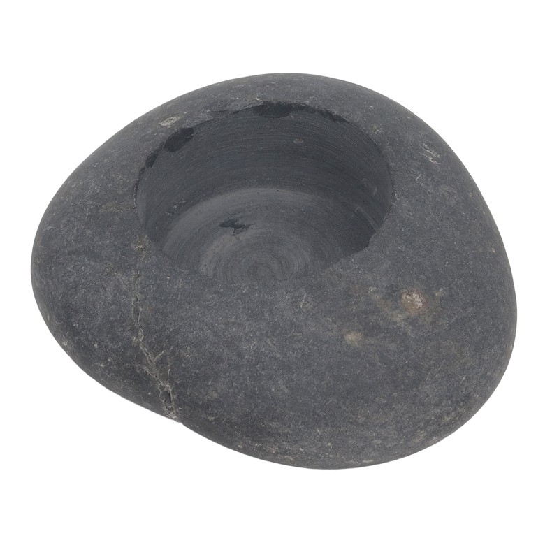 Pebble Candle Holder Handmade Decorative Stone Tealight Candle Holder for