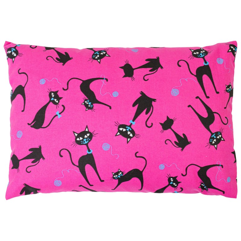Lavender Blossom Scented Pillow 30 x 20 cm Cat Pink