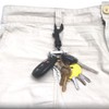 AKOAK 4 Pack Black Plastic Light Weight Swivel Snap Hooks
