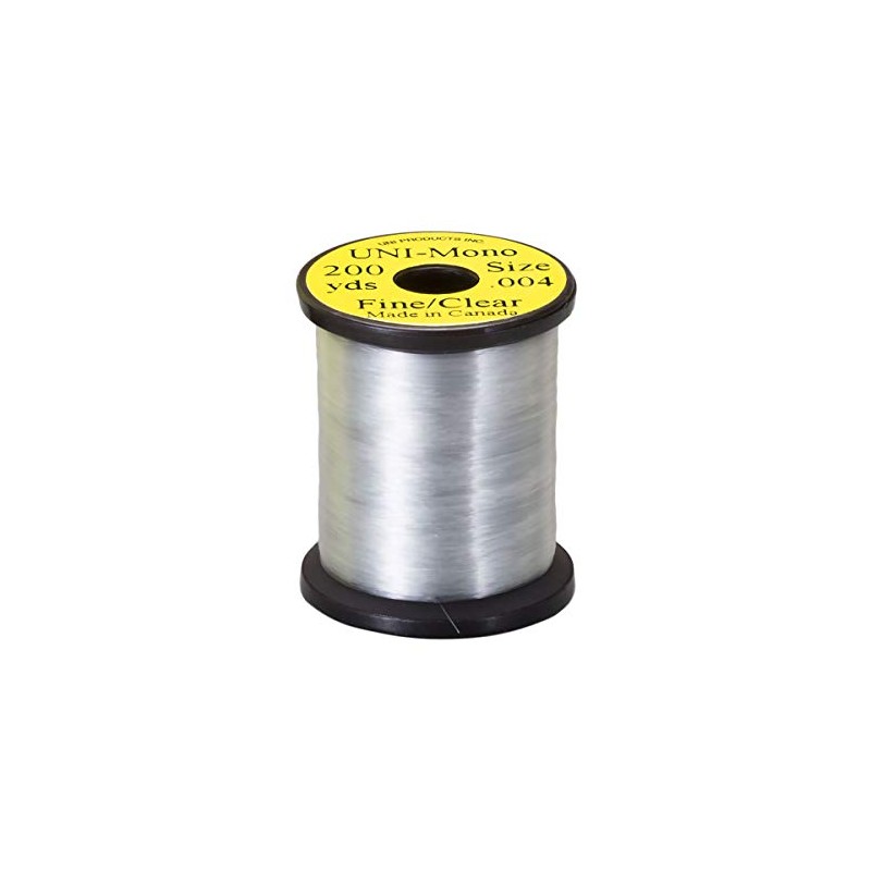Fly Tying Material - UNI-Mono Clear Monofilament - fine -