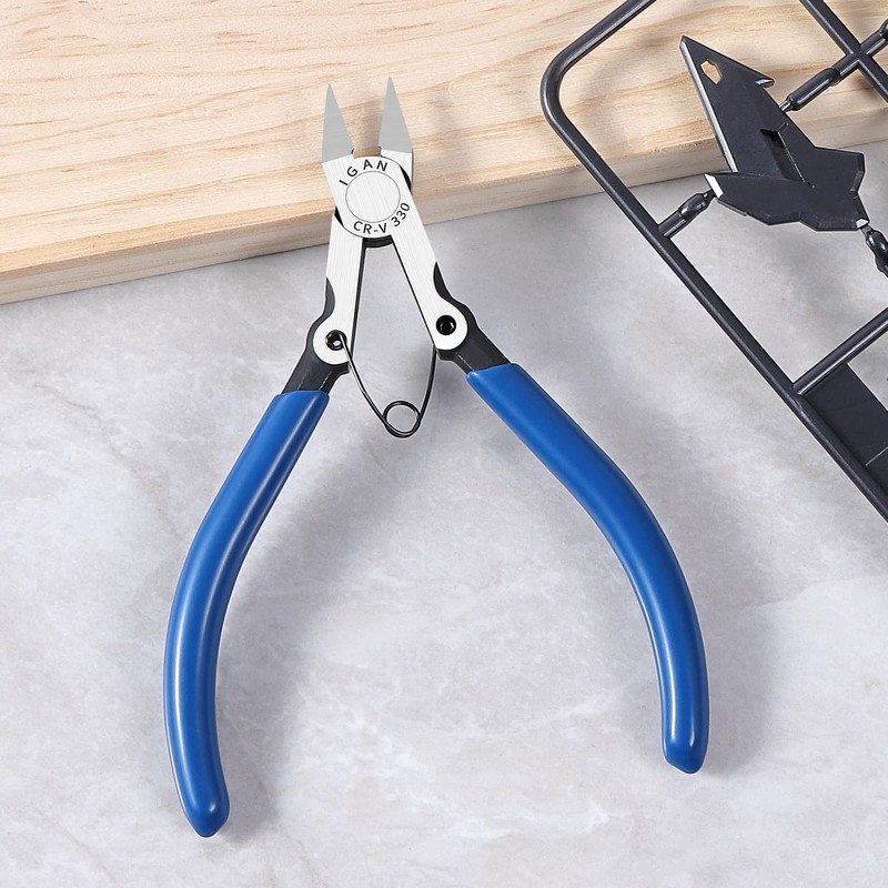 IGAN IGAN-330 Flush Cutters, Precision Wire Cutter, Flush Pliers, Wire