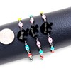 Uloveido 3pcs Best Friends Forever Bracelet Set Evil Eye Beaded